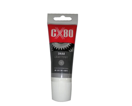 CX80 Grafitové mazivo na reťazové prevody - Antikorózna, 40g tuba