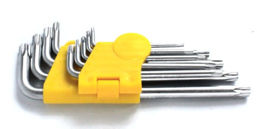 ŠESTRUBOVÉ KĽÚČE DLHÉ TORX IMBUS T10-T50 9 ks