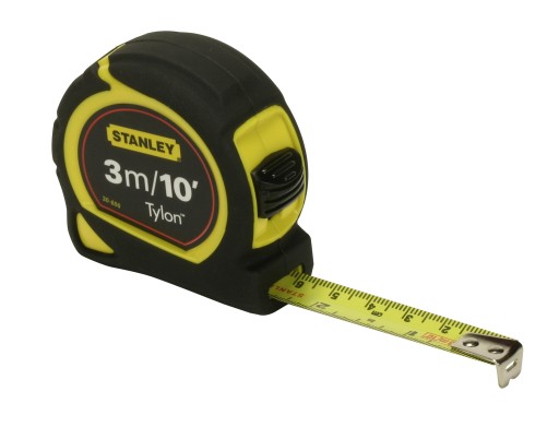 STANLEY BACK MEASURE 3M-10FT/12,7MM PLASTOVÝ PRYZ