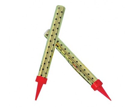 Fontána torta svetlice zlatá 12 cm Godan narodeniny