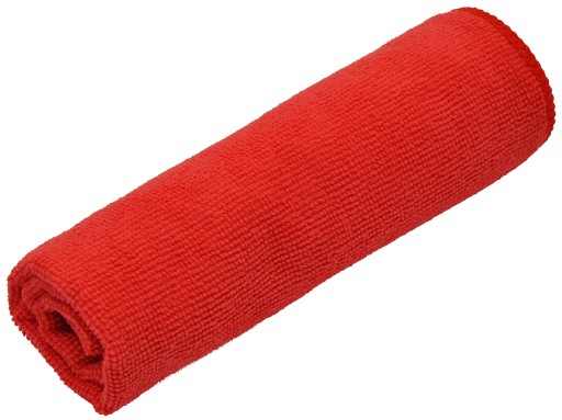 ČERVENÉ MIKROVLÁKNO DEVIL 40x40cm Červené 260g/m2.