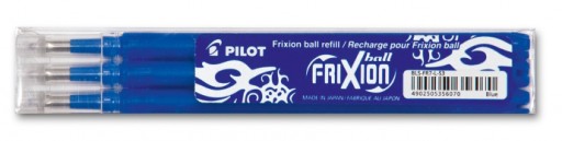 NOSITEĽNÉ VLOŽKY PILOT FRIXION 0,7MM 3 KS