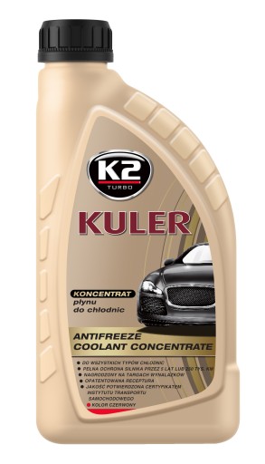 K2 KULER ČERVENÝ RADIÁTOR KVAPALINA KONCENTRÁT 1L