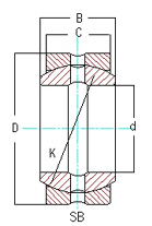 GE 50 ES KLIDNÉ LOŽISKO 50x75x35 mm GE50ES