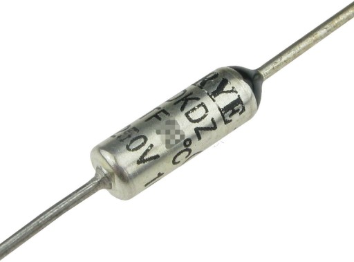 Tepelná poistka 165'C 10A/250VAC /1096