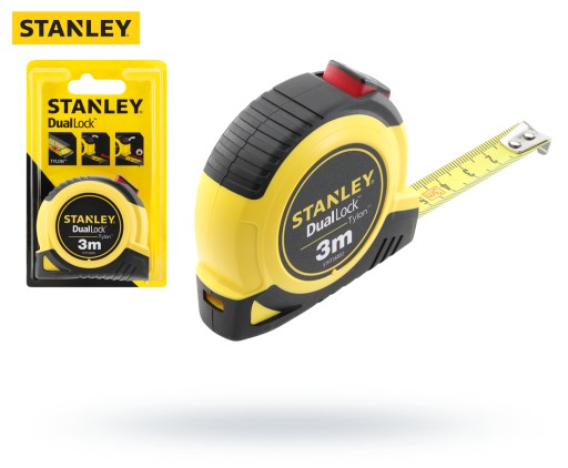 Zvinovacia páska meria 3m x 13mm STANLEY DUAL LOCK STHT368