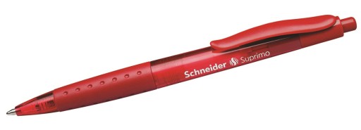 Schneider Suprimo červené automatické guľôčkové pero