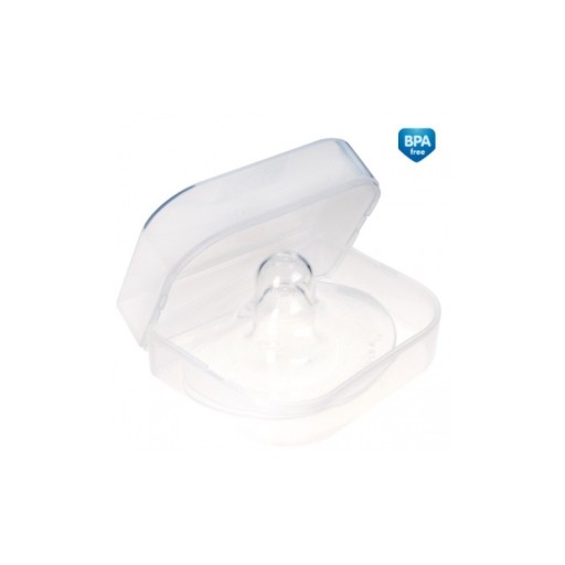 Canpol Babies EasyStart Silikónové návleky na prsia M/L 2 ks.