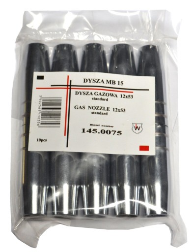 PLÁŠŤOVÁ PLYNOVÁ DÝZA MB TW 15 14 DO DRŽIAKA MIG MAG