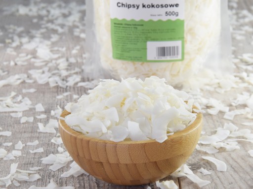 KOKOSOVÉ ČIPESKY 500g PRÍRODNÉ, BEZ PRÍDAVNÝCH LÁTOK