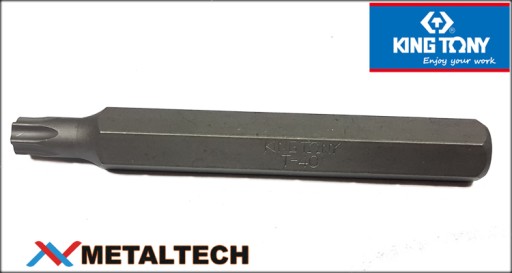 KONCOVÝ KĽÚČ 10 BITOVÝ BIT TORX 60 KING TONY 80 mm