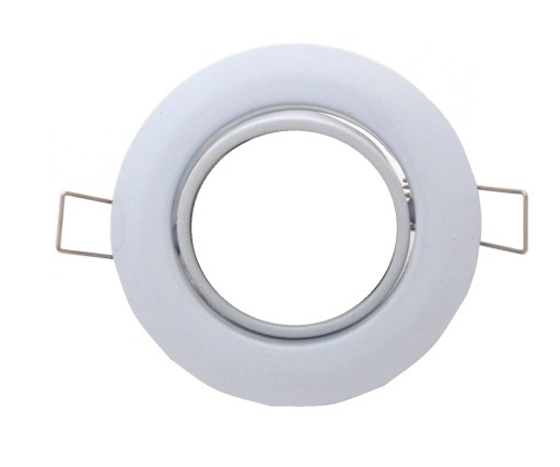 POHYBLIVÉ BIELE BIELE HALOGÉNOVÁ LAMPA + GU10 FV
