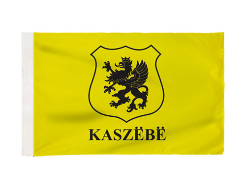 Vlajka KASZEBE Kaszubska GRYF na stožiar motocykla 30x40 cm motorka