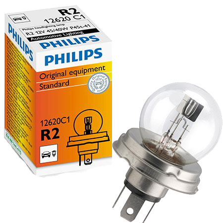Žiarovka Philips R2 Vision +30 % viac svetla