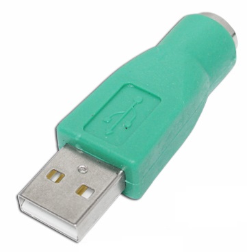 Adaptér USB zástrčka PS2 zásuvky Myš Klávesnica (4022