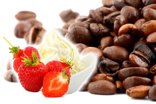 100% káva ROBUSTA s JAHODOVOU PRÍCHUŤOU V KRÉME (100g)