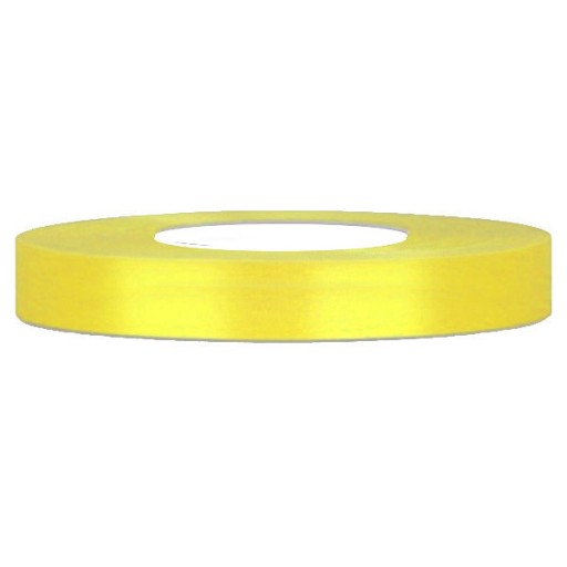Saténové stuhy 12 mm 32MB CITRÓNOVÁ STUHA8011