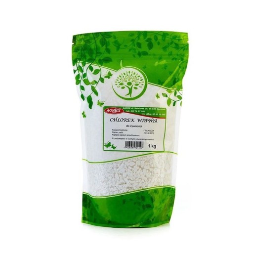 CHLORID VÁPENATÝ 1kg POTRAVINY NA ZBER UHORKY