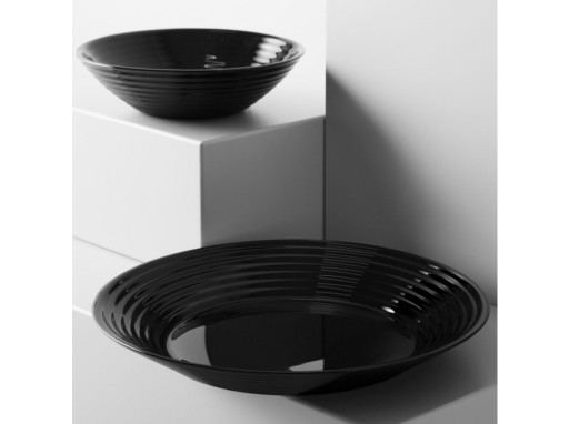 Tanier 25 cm čierny HARENA LUMINARC