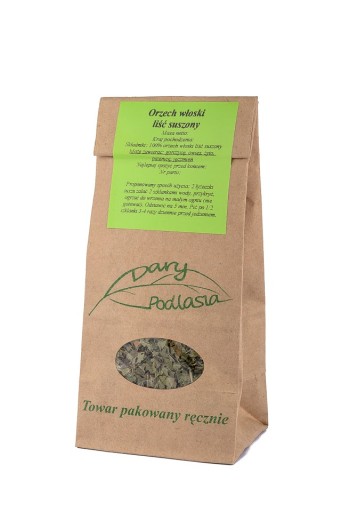 Orechový list - Bylinky - 200g - Dary Podlasie