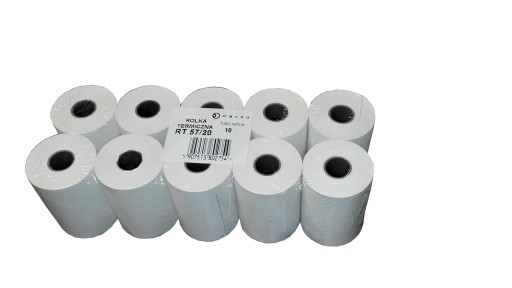 Thermal Roll 57x20 10 ks do pokladne k terminálu