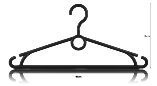 x5 OTOČNÉ VEŠANY NA ŠATIE, BIELE, PEVNÉ, ODOLNÉ