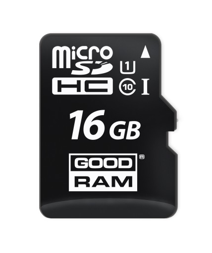 KARTA GOODRAM MICROSD 16GB MICRO CL10 + SD ADAPTÉR