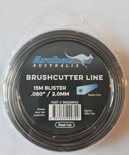 struna s DRÔTOM pre krovinorez 2,4mm 15m, vyžínacia hlava bubon STRONG