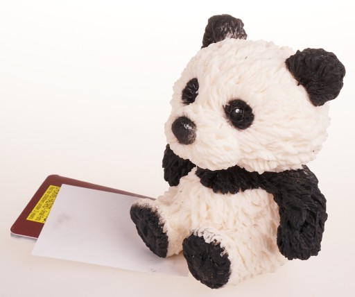 PANDA S HRACHOM, MÄKKÁ, PEKNÁ GUMOVÁ HRAČKA!!!