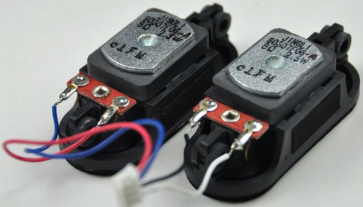 Širokopásmové reproduktory 2,5W 8ohm (87) sada 2 ks