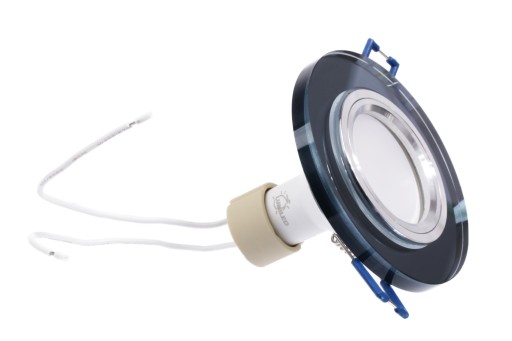 Set halogénové GLASS svietidlo + LED GU10 6W