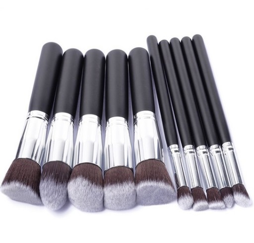 SADA PROFESIONÁLNYCH ŠTETEC NA MAKEUP 10 KS