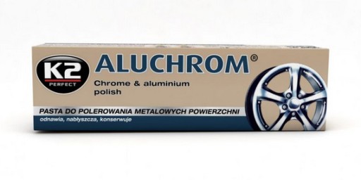 K2 ALUCHROM PASTA NA HLINÍKOVÉ CHROMOVÉ KOLESÁ