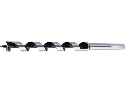 VŔTAČKA, špirálová vŕtačka do dreva, priemer 16 x 460 mm.