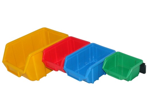 ČIERNY ZÁSOBNÝ NÁDOB - 240x155x125mm