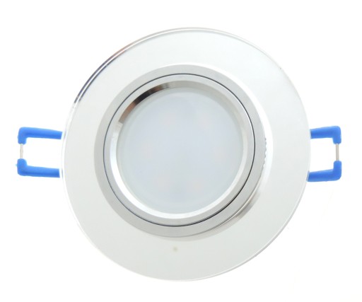 LAMPA GU10 SKLENENÉ ZRKADLO CHROMOVÁ + LED 1W