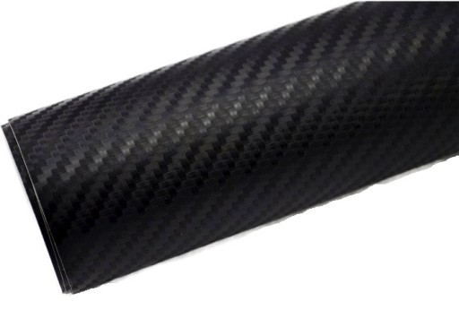 3D ČIERNA UHLÍKOVÁ FÓLIA HRUBÁ 150X10 NOVÝ HIT