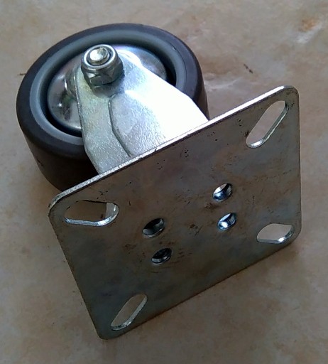 Kolieska 50 mm pevné nábytkové koliesko, koliesko z termoplastickej gumy