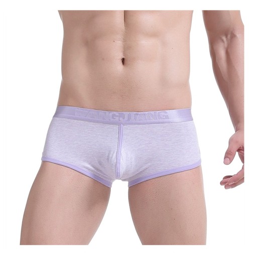 SEXY PÁNSKE BOXERKY MELANGE, FIALOVÁ L