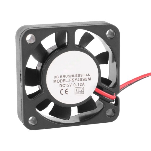 UNIVERZÁLNY VENTILÁTOR 12V 0,12 A 40X40 mm