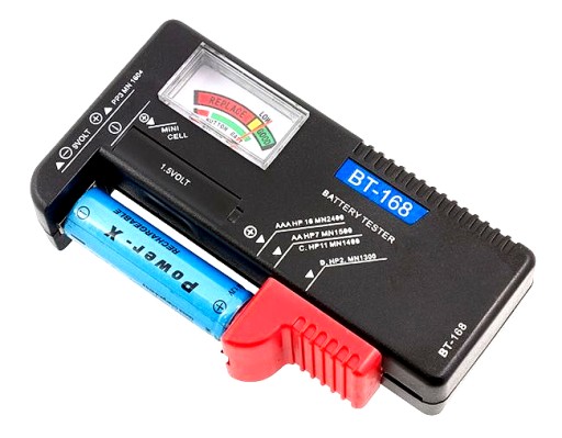 AA AAA R14 TESTER BATERIE METER