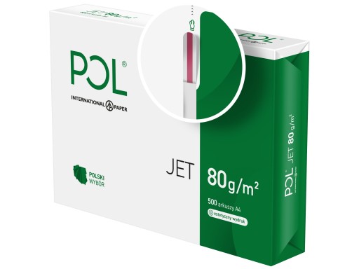 Ekologický kopírovací papier Poljet A4 80g/m2 500 listov