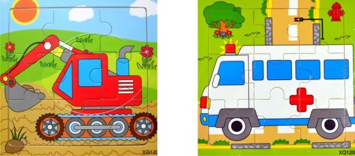 NÁUČNÉ DREVENÉ HÁDANKA 9 kusov MEGA VÝBER