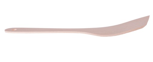 Drevená lopatka na ohýbanú kuchynskú panvicu, 31 CM