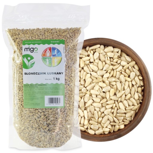 SLNEČNICA LÚPANÁ 1000g, Prírodná 1Kg