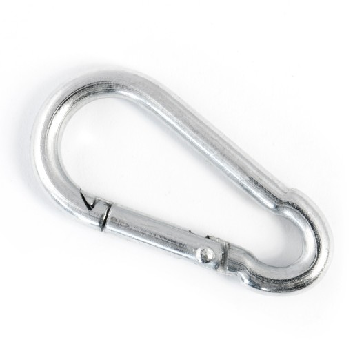 Pozinkovaná karabina bez zabezpečenia. 7 mm 1 ks.