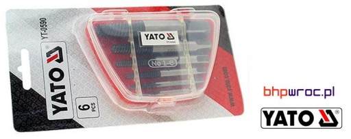 Sada vyťahovačov skrutiek Yato YT-0590 6 ks.