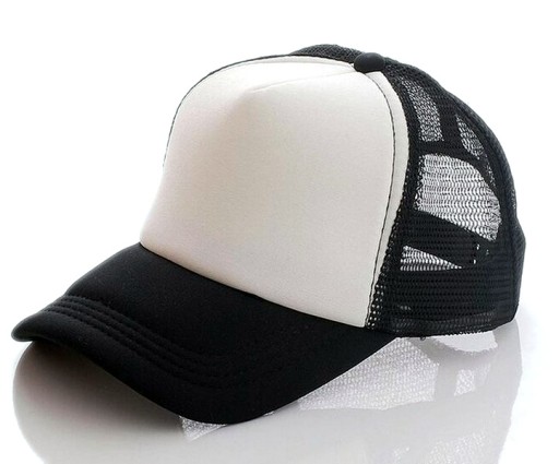 CLASSIC NET TRUCKER BATCH CAP, ČIERNA