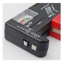 Batéria Tester Meter AA AAA R9 R14 R20 tablety
