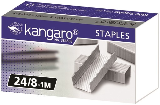 ZOŠÍVAČKY Č.24/8-1M 1000KS, KANGARO